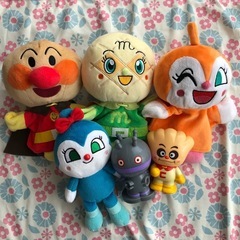 アンパンマンぬいぐるみセット