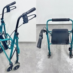 カワムラサイクル　シルバーカー　四輪歩行車　シルバーカート　かごなし 福祉 介護用品 中古品の画像