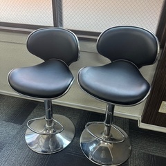 バーチェア2脚セット