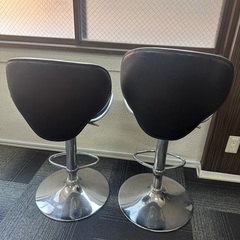 バーチェア2脚セットの画像
