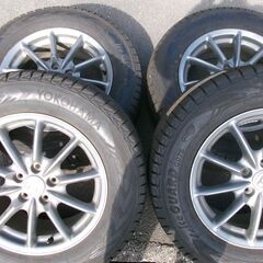 CR-V　ヨコハマ　235/65R17　iceGUARD (スタッドレス／ホイール付)　4本セットの画像