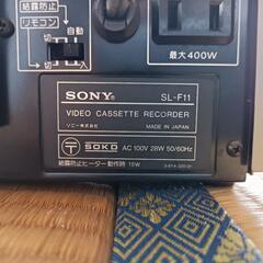 ジャンク品！SONY Betamax SL-F11 ソニー　ベータマックス　ベータビデオデッキ　の画像