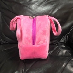 メタモン　ふわふわバッグ　バック　手提げかばん　カバン　ピンク　ポケモン　　ぬいぐるみキャラコロバッグ
の画像