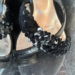 スパンコールサンダルの画像