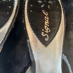 スパンコールサンダルの画像