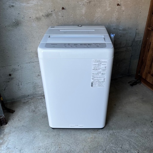 2023年製! Panasonic/パナソニック 全自動洗濯機 5.0kg ビッグウェーブ NA-F5B2 中古家電