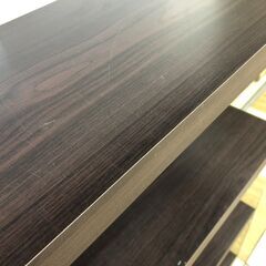 シェルフ HAB-625 4段 ラック 棚 ディスプレーシェルフ ディスプレイラック 陳列棚 店舗用 什器 ブラウン 東谷の画像