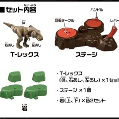 アニア　蹴散らせ!最強T-レックス タカラトミーの画像
