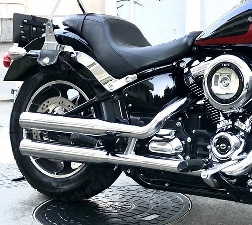 Vance & Hines 16312 ハーレー M8 ソフテイル エリミネータ =300 スリップオンマフラー（クロー ム） HARLEY-DAVIDSON