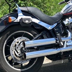 Vance & Hines 16312 ハーレー M8 ソフテイル エリミネータ =300 スリップオンマフラー（クロー ム） HARLEY-DAVIDSONの画像