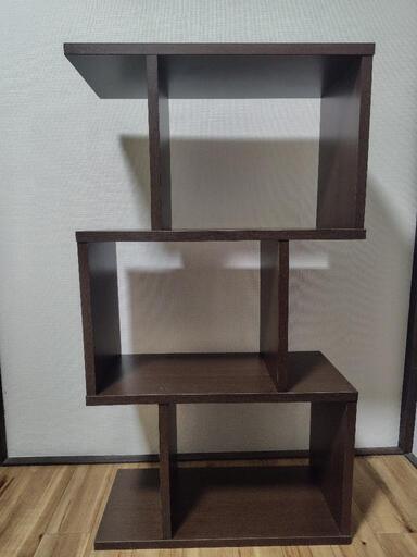 オープンラック　オープンシェルフ　S字