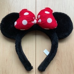 ディズニー　ミニーちゃん　カチューシャの画像