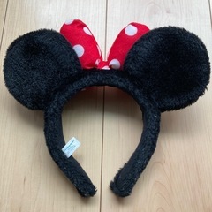 ディズニー　ミニーちゃん　カチューシャの画像
