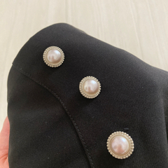 【超美品】結婚式/パーティー/夜のお仕事用　Andy ミニスカート　黒 Mの画像