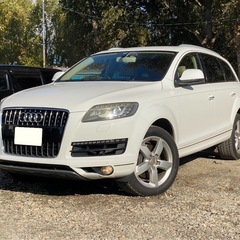 値下げ！アウディQ7 後期　スタッドレスタイヤ付き！車検付き！
