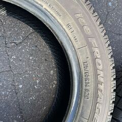 バリ山！TOYO アイスフロンテージ ice FRONTAGE 175/65R14 2018年製 14インチ スタッドレスタイヤ 8～9分山！ 4本セット 札幌 T-1144 リサイクルショップ札幌 買取本舗 の画像