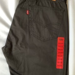 リーバイス505チノパン ブラック系の画像