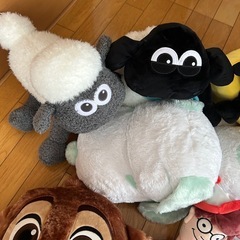 ぬいぐるみ各種の画像
