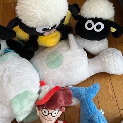 ぬいぐるみ各種の画像