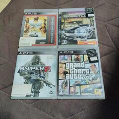 PS3本体とゲームソフトの画像