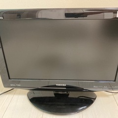 東芝REGZA 液晶テレビ 不具合有　　