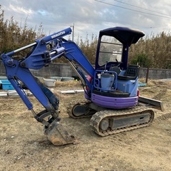 コマツ　pc12uu-2 ミニユンボ 貸します