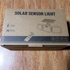 格安　８割引　新品未開封　センサー ソーラーライト　高輝度LED...