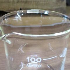 SUPER BEAKERS 100ml 6個セット 高さ7cm ビーカー ガラス製 札幌市中央区 南12条店の画像