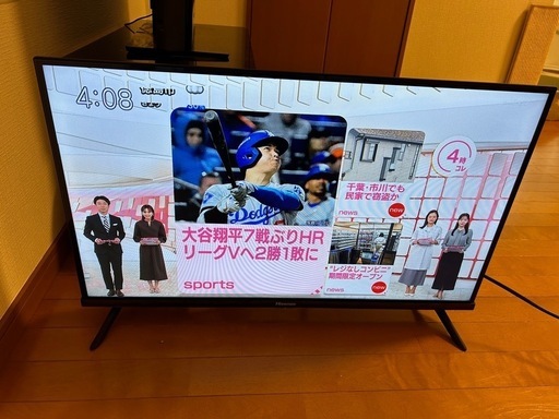 ハイセンス32型テレビ・テレビボード