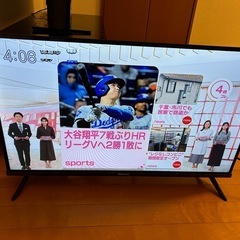 ハイセンス32型テレビ・テレビボードの画像