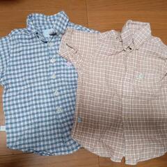中古品　キッズ半袖シャツ　Pico90サイズ