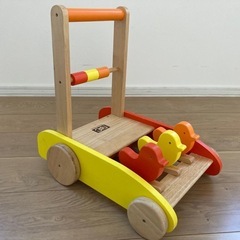 【値下げ】Nichigan 手押し車 カタカタ 可愛いアヒルちゃん 