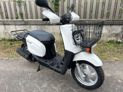 ⭐️働くバイク❗️GEAR低燃費FIモデル⭐️シート・プラグ・グリップ新品交換で快調⭐️50cc原付スクーター⭐️