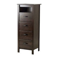 【中古美品】IKEA「BRUSALI」キャビネット/衣類収納/チェスト(10/18まで掲載)の画像