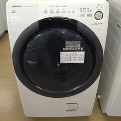 【A66】ドラム式洗濯機 SHARP ES-S7D 2019