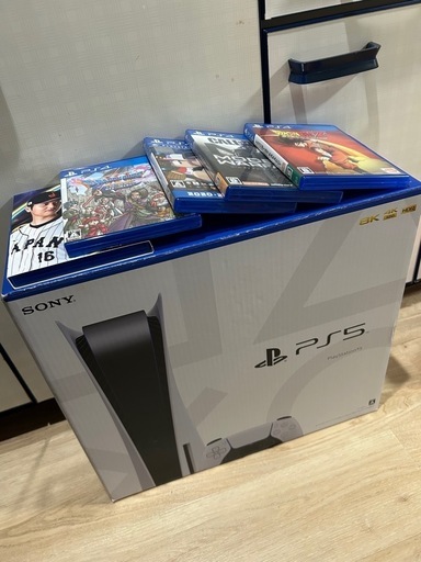 PS5本体＋ソフト6本