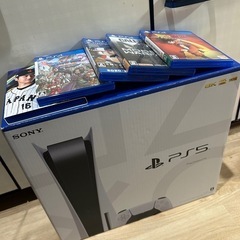 PS5本体＋ソフト6本