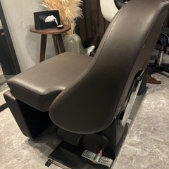 【美品】シャンプー台、回転電動セットイスの画像