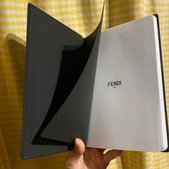 FENDI ノート 布製 ローマ本店購入 日本未発売の画像