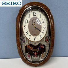 I740 🌈 SEIKO メロディ時計 掛け時計 電波時計 から...