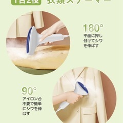 【新品】スチームアイロンの画像