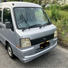 サンバーバン　トランスポータ- 5速　切り替え式4WD の画像