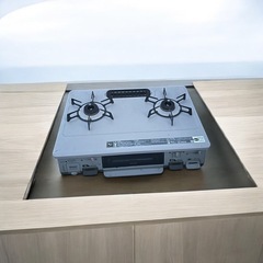 【中古良品】Rinnai ガスコンロ　都市ガスタイプ　魚焼き未使用品