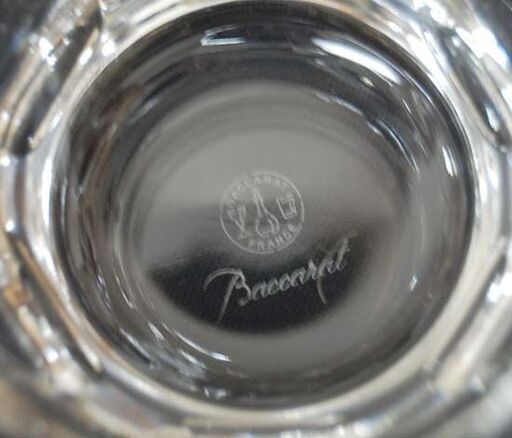Baccarat ロックグラス ベガ ベルーガ 2客セット シール付き クリスタルグラス タンブラー バカラ 食器 札幌市 清田区 平