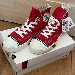 PRO-Keds プロケッズ　スニーカー　24.0cm 赤　タグ...