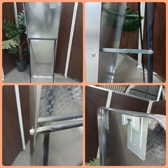 ★［八4835］〈美品〉スタンドミラー　全身鏡　姿見の画像