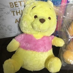 プーさんぬいぐるみセットの画像