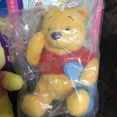 プーさんぬいぐるみセットの画像