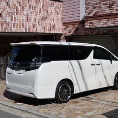 検査7年2月ヴェルファイア 2.5X 社外19インチアルミ/ストラーダ9インチワイドナビ/地デジ/バックカメラ/両側パワースライドドア/記録簿/ETCの画像