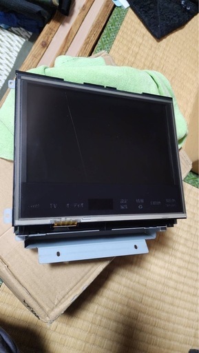 210クラウン　純正ナビモニター